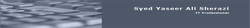 Syed Yaseer Ali Sherazi